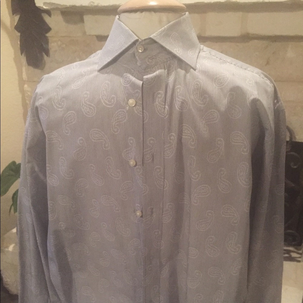 Thomas Dean classic long sleeve shirt